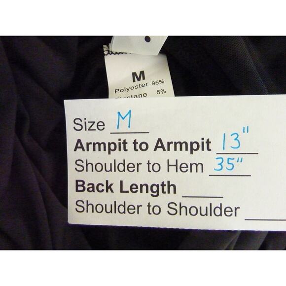 NWT Commense Black Mesh Tube Dress Strapless Nylon Sheer M - Picture 6 of 6